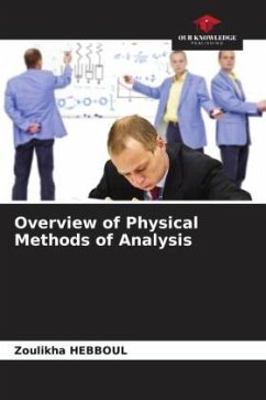 Overview of Physical Methods of Analysis - HEBBOUL, Zoulikha