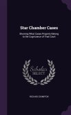 Star Chamber Cases