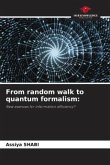 From random walk to quantum formalism: