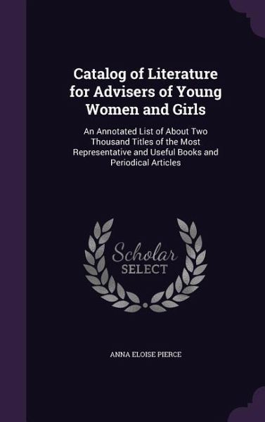 Catalog of Literature for Advisers of Young Women and Girls