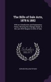 The Bills of Sale Acts, 1878 & 1882