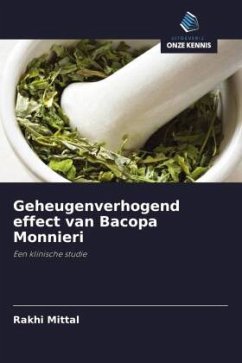 Geheugenverhogend effect van Bacopa Monnieri - Mittal, Rakhi