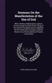 Sermons On the Manifestation of the Son of God