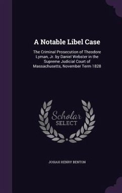 Cover A Notable Libel Case