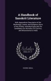 A Handbook of Sanskrit Literature