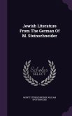 Jewish Literature From The German Of M. Steinschneider