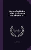 Memorials of Bristo United Presbyterian Church [Signed J.T.]