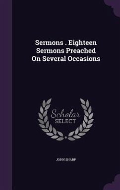 Cover Sermons . Eighteen Sermons Preached On Several Occasions