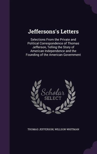 Jeffersons's Letters Jeffersons's Letters