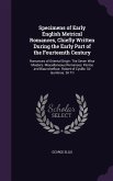 Specimens of Early English Metrical Romances, Chiefly Written During the Early Part of the Fourteenth Century: Romances of Oriental Origin: The Seven