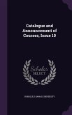 Catalogue and Announcement of Courses, Issue 10