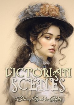 Cover Victorian Scenes Coloring Book for Adults