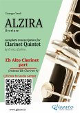 Eb Alto Clarinet part (instead Bb 4) of "Alzira" for Clarinet Quintet (fixed-layout eBook, ePUB)