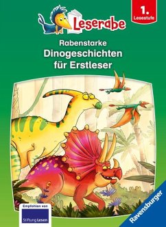 Rabenstarke Dinogeschichten für Erstleser - Leserabe ab 1. Klasse - Erstlesebuch für Kinder ab 6 Jahren - Klein, Martin;Leopé