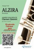 Eb Piccolo Clarinet (instead Bb 1) part of "Alzira" for Clarinet Quintet (fixed-layout eBook, ePUB)