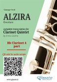 Bb Clarinet 4 part of "Alzira" for Clarinet Quintet (fixed-layout eBook, ePUB)