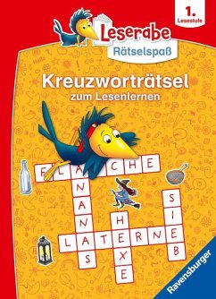Ravensburger Leserabe Rätselspaß - Kreuzworträtsel zum Lesenlernen - 1. Lesestufe für Leseanfänger - Richter, Martine