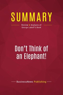 Summary: Don't Think of an Elephant! - Businessnews Publishing