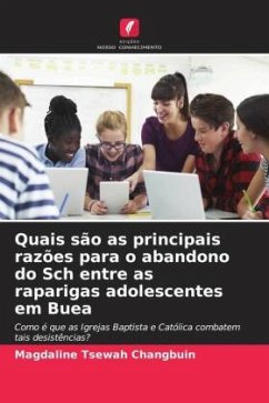 Quais são as principais razões para o abandono do Sch entre as raparigas adolescentes em Buea - Changbuin, Magdaline Tsewah