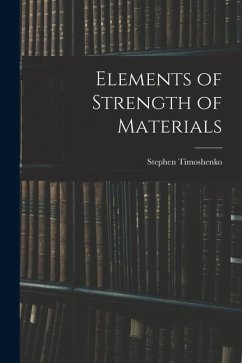 Elements of Strength of Materials - Timoshenko, Stephen