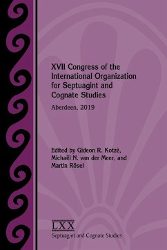 XVII Congress of the International Organization for Septuagint and Cognate Studies