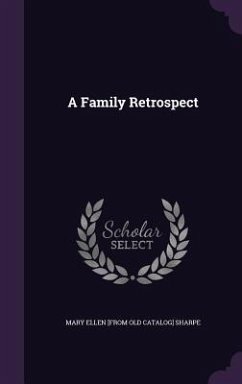 Cover A Family Retrospect