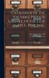 Catalogue of the Valuable Private... - Bild 1