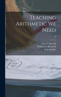 Teaching Arithmetic We Need; 8 - Sauble, Irene