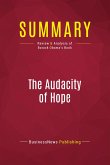 Summary: The Audacity Of Hope