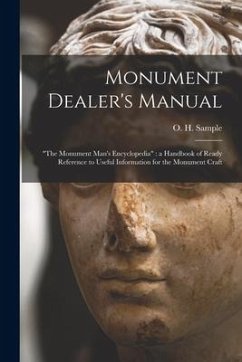 Monument Dealer's Manual: 