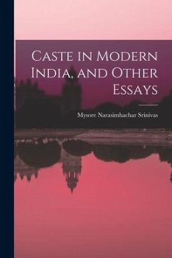 Caste in Modern India, and Other Essays - Srinivas, Mysore Narasimhachar