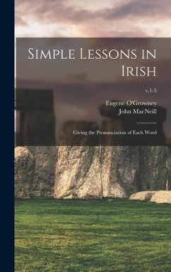 Simple Lessons in Irish - Macneill, John