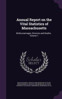 Cover Annual Report on the Vital Statistics of Massachusetts