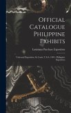 Official Catalogue Philippine Exhibits