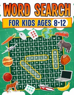 Word Search for Kids Ages 8-12   100 Fun Word Search Puzzles   Kids Activity Book   Large Print   Paperback - Publishing, Rr