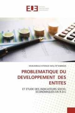 Cover PROBLEMATIQUE DU DEVELOPPEMENT DES ENTITES