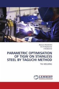 PARAMETRIC OPTIMISATION OF TIGW ON STAINLESS STEEL BY TAGUCHI METHOD