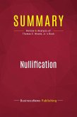 Summary: Nullification Summary: Nullification