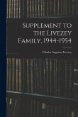 Supplement to the Livezey Family, 1944-1954