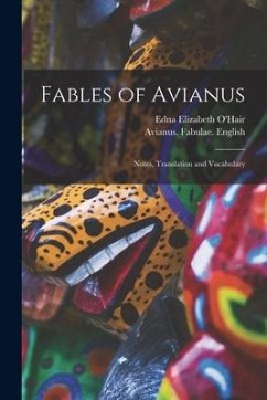 Cover Fables of Avianus: Notes, Translation and Vocabulary
