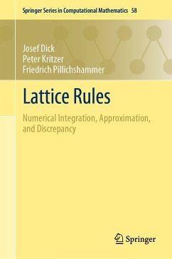 Lattice Rules (eBook, PDF) - Dick, Josef; Kritzer, Peter; Pillichshammer, Friedrich