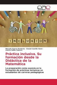 Práctica inclusiva. Su formación desde la Didáctica de la Matemática