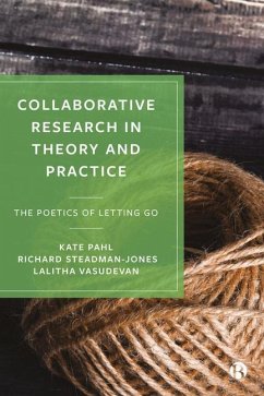 Collaborative Research in Theory and Practice - Pahl, Kate (Manchester Metropolitan University); Steadman-Jones, Richard (University of Sheffield); Vasudevan, Lalitha (Columbia University)