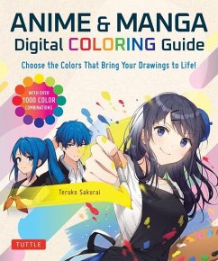Anime & Manga Digital Coloring Guide - Sakurai, Teruko