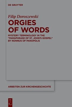 Orgies of Words (eBook, PDF) - Doroszewski, Filip
