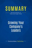 Summary: Growing Your Company's Leaders