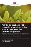 Points de carbone (CD) issus de la caséine et leur interaction avec les cellules végétales