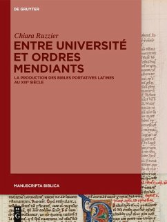 Cover Entre Université et ordres mendiants (eBook, ePUB)