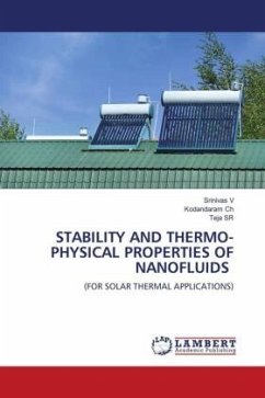 STABILITY AND THERMO-PHYSICAL PROPERTIES OF NANOFLUIDS