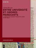 Entre Université et ordres mendiants (eBook, PDF)